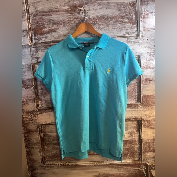 Ralph Lauren Tops - Ralph Lauren Women's Turquoise Polo Shirt